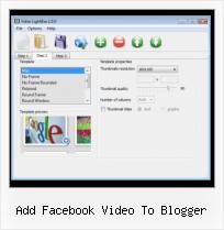 Video HTML Website add facebook video to blogger