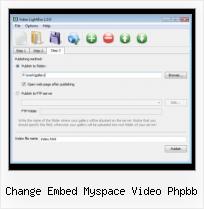 Put Video on Facebook change embed myspace video phpbb