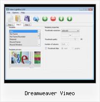 Put Facebook Video dreamweaver vimeo