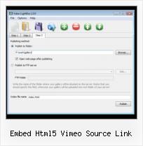 Facebook Video Joomla embed html5 vimeo source link