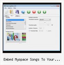 How to Embed FLV Movies embed myspace songs to your website