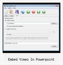 Add Myspace Videos embed vimeo in powerpoint