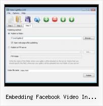 Lightbox2 Video Tutorial embedding facebook video in website