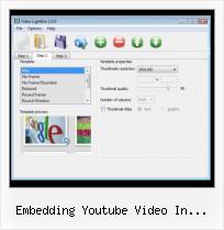 Show Video in Lightbox embedding youtube video in facebook invites