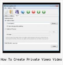 SWFobject 2 how to create private vimeo video