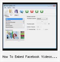 Flex Embed FLV how to embed facebook videos phpbb3