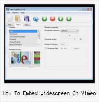 Ame Vimeo Definitions how to embed widescreen on vimeo