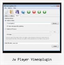 Put Matcafe Videos jw player vimeoplugin