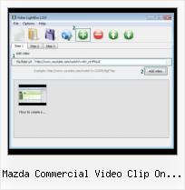 FLV Player SWFobject mazda commercial video clip on vimeo
