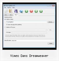 Var So New SWFobject vimeo dans dreamweaver