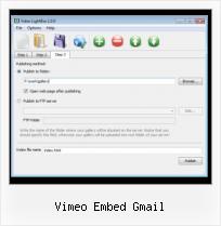 Youtube Video HTML on Myspace vimeo embed gmail