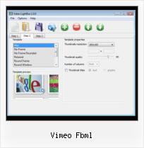HTML Video File Code vimeo fbml