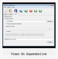 How to Put Matcafe on Website vimeo on 6speedonline