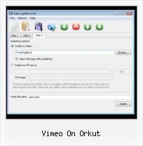 Javascript Video Error vimeo on orkut