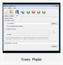 SWFobject Preloader vimeo phpbb