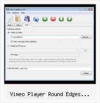 How To Embed Vimeo Into Gmail vimeo player round edges customization