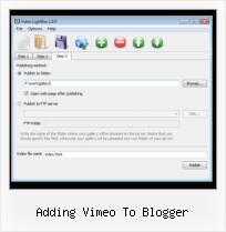 Put Video on Your Web Page adding vimeo to blogger