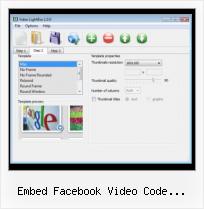Embedding Facebook Video in HTML embed facebook video code generator