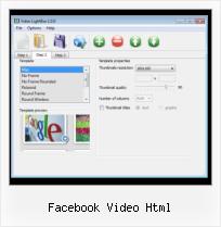 How to Add FLV to HTML facebook video html