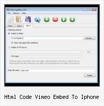 Embed Myspace Video into Gmail html code vimeo embed to iphone