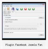 Play FLV on Web plugin facebook joomla fan