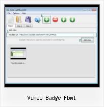 Myspace Video Enable Embed Code vimeo badge fbml