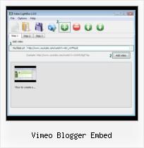 HTML Video Iphone vimeo blogger embed