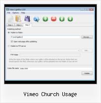 Conditional Video Vimeo E Youtube vimeo church usage