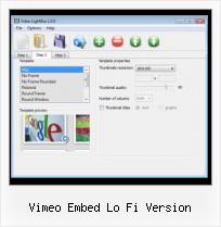 Embed Facebook Videos Autoplay vimeo embed lo fi version