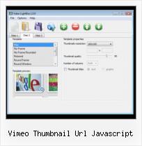 Add Vimeo to Blogspot vimeo thumbnail url javascript